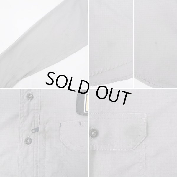 画像5: 00's Carhartt リップストップ ワークシャツ (5)