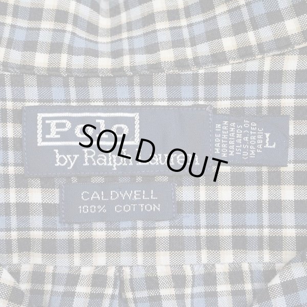 画像2: 90's Polo Ralph Lauren S/S オープンカラーシャツ "CALDWELL" (2)