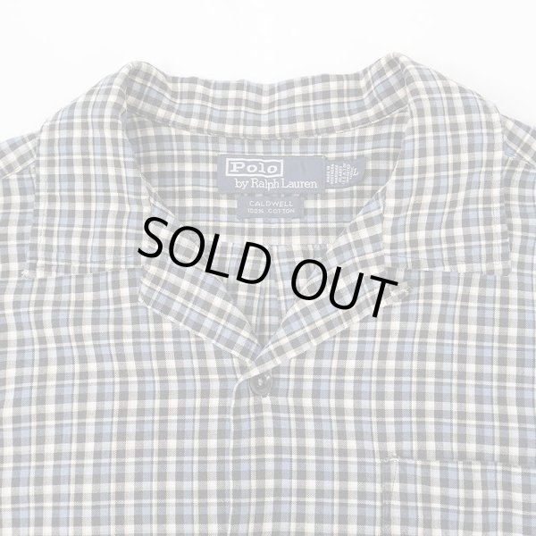 画像3: 90's Polo Ralph Lauren S/S オープンカラーシャツ "CALDWELL" (3)