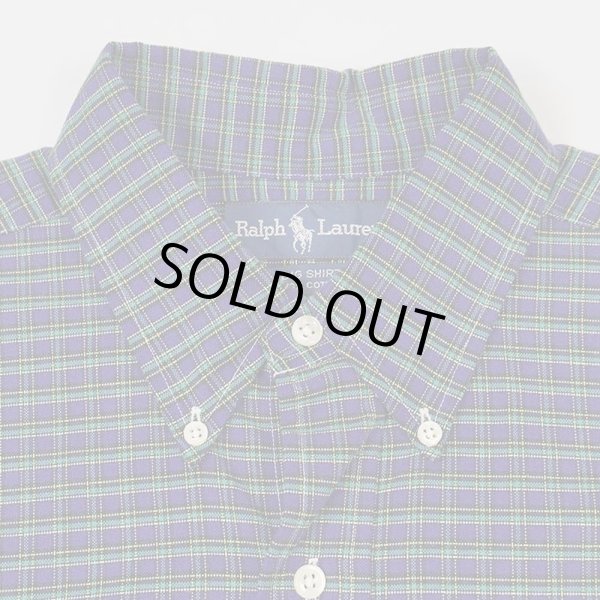 画像4: 90's Polo Ralph Lauren ボタンダウンシャツ "BIG SHIRT / DEADSTOCK" (4)
