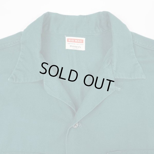 画像3: 60's BIG MAC S/S オープンカラー ワークシャツ (3)