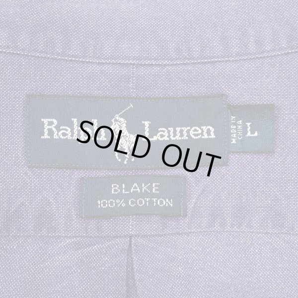 画像2: 90's Polo Ralph Lauren ボタンダウンシャツ “BLAKE / DEADSTOCK” (2)
