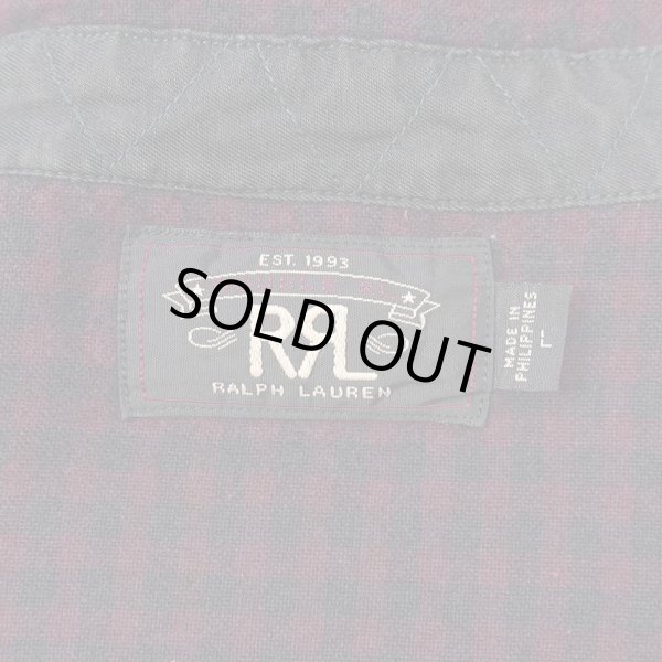 画像3: 00's RRL ベンチレーション ネルシャツ (3)