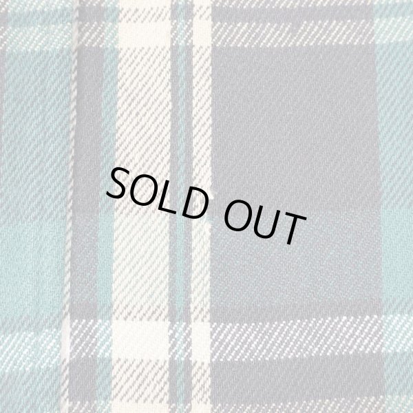 画像5: 90's FIVE BROTHER ヘビーネルシャツ "Green & Black Plaid / MADE IN USA" (5)