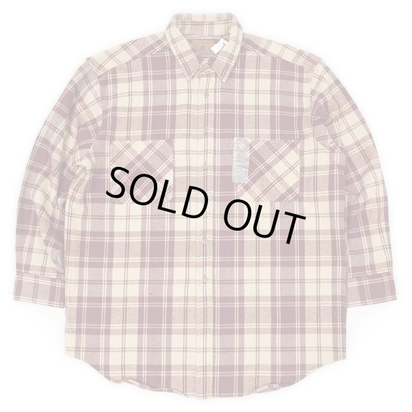 画像1: 90's ST JOHN'S BAY ヘビーネルシャツ "DEADSTOCK" (1)