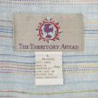 画像2: 90's THE TERRITORY AHEAD マルチストライプ柄 リネンシャツ (2)