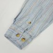 画像5: 90's THE TERRITORY AHEAD マルチストライプ柄 リネンシャツ (5)