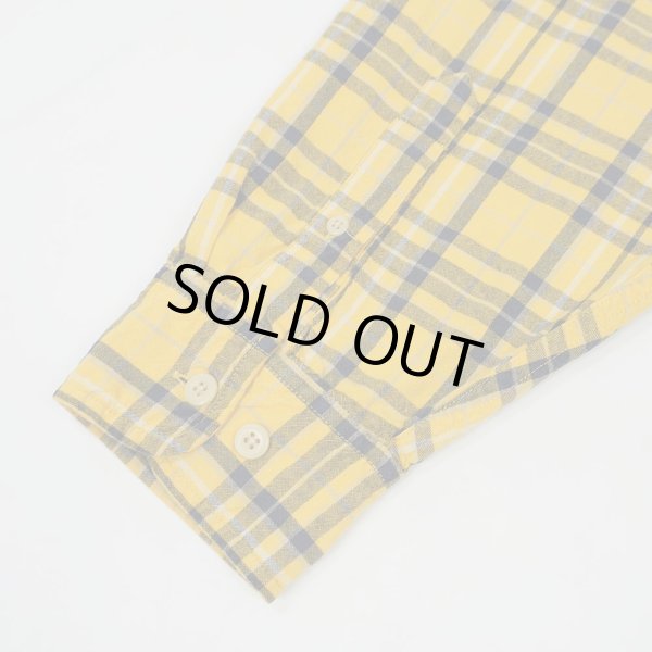 画像4: 90's KHAKI'S by ARROW ボタンダウンシャツ "Yellow Plaid / BIG OXFORD" (4)
