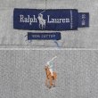 画像2: Early 90's Polo Ralph Lauren ボタンダウンシャツ "GRAY OXFORD" (2)