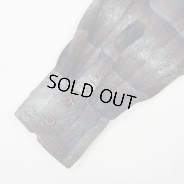 画像4: 70's KENNINGTON ウールシャツ “Ombre Plaid” (4)