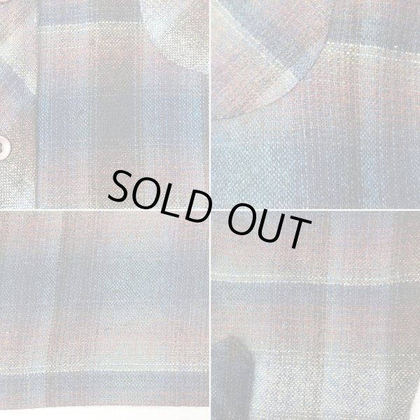 画像5: 70's KENNINGTON ウールシャツ “Ombre Plaid” (5)