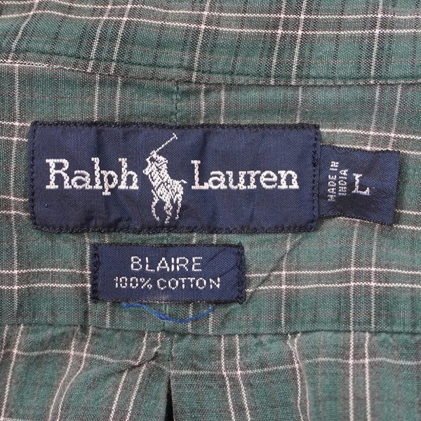 画像2: 90's Polo Ralph Lauren ボタンダウンシャツ "BLAIRE" (2)