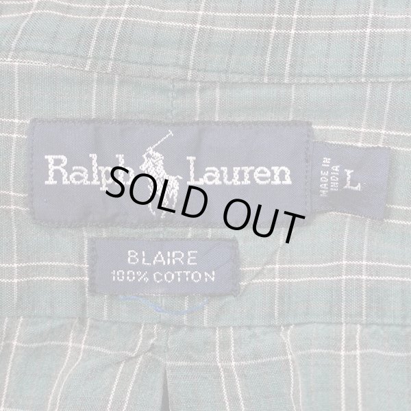 画像2: 90's Polo Ralph Lauren ボタンダウンシャツ "BLAIRE" (2)