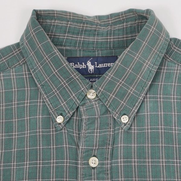 画像3: 90's Polo Ralph Lauren ボタンダウンシャツ "BLAIRE" (3)