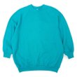 画像1: 90's Fruit of the loom ブランクスウェット "TURQUOISE BLUE / MADE IN USA / DEADSTOCK" (1)