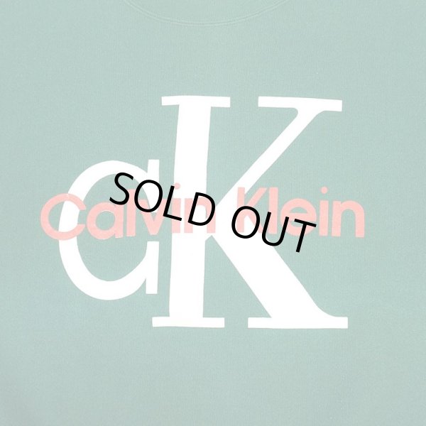 画像2: 90's Calvin Klein ロゴプリント スウェット (2)