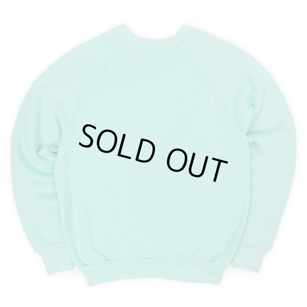 画像1: 80's Tultex ブランクスウェット "DEADSTOCK / MADE IN USA / TIFFANY BLUE" (1)