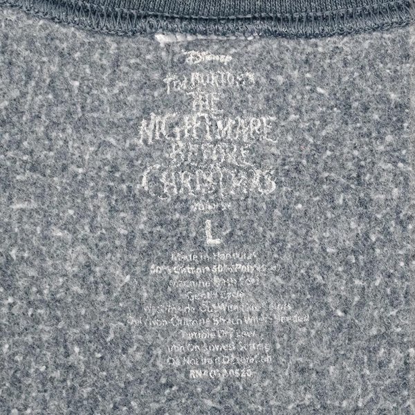 画像2: 00's The Nightmare Before Christmas プリントスウェット (2)