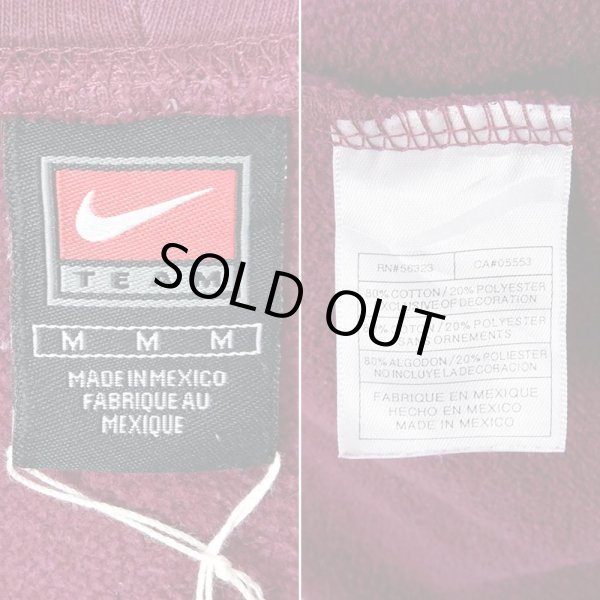 画像3: 00's NIKE カレッジロゴ スウェットパーカー "MINNESOTA" (3)