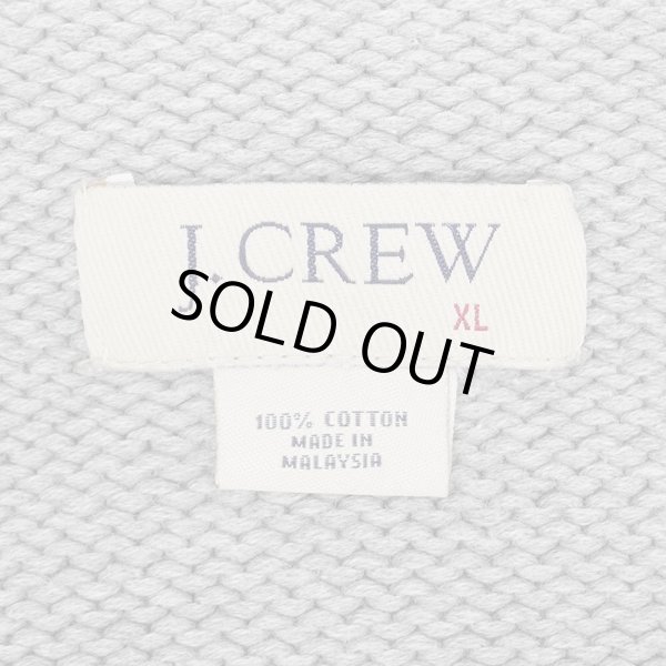 画像2: 00's J.CREW ロールネック コットンニット "GRAY" (2)