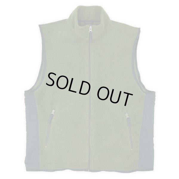 画像1: 90's OLD GAP フリースベスト "OLIVE" (1)