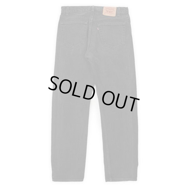 画像2: Early 00's Levi's 505 ブラックデニムパンツ "MADE IN USA / W34 L34" (2)