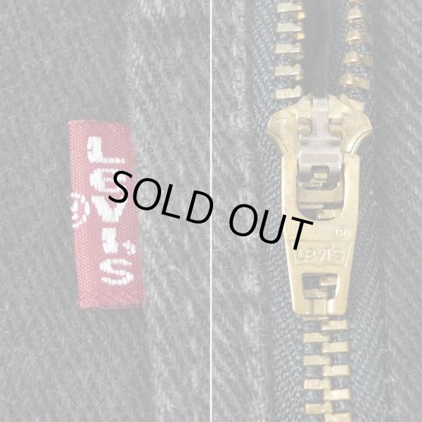 画像5: Early 00's Levi's 505 ブラックデニムパンツ "MADE IN USA / W34 L34" (5)