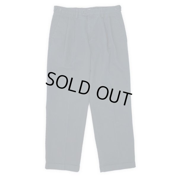 画像1: Early 00's DOCKERS 2タック チノトラウザー "NAVY / W33 L30" (1)