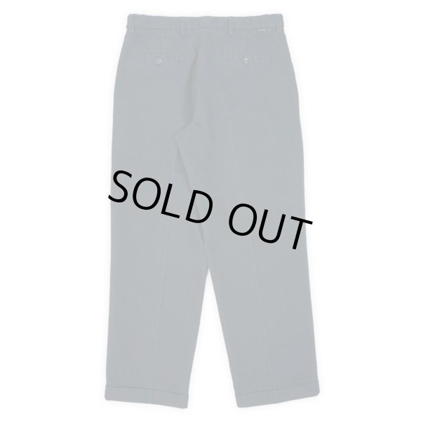 画像2: Early 00's DOCKERS 2タック チノトラウザー "NAVY / W33 L30" (2)