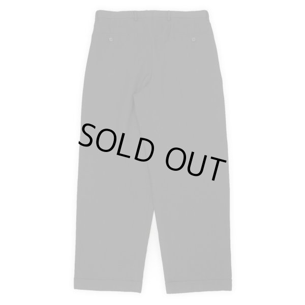 画像2: 00's Eddie Bauer 2タック サマーウールトラウザー “BLACK / W33 L30” (2)