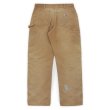 画像2: 00's Carhartt ダブルニーダックペインターパンツ “BROWN / MADE IN USA” (2)