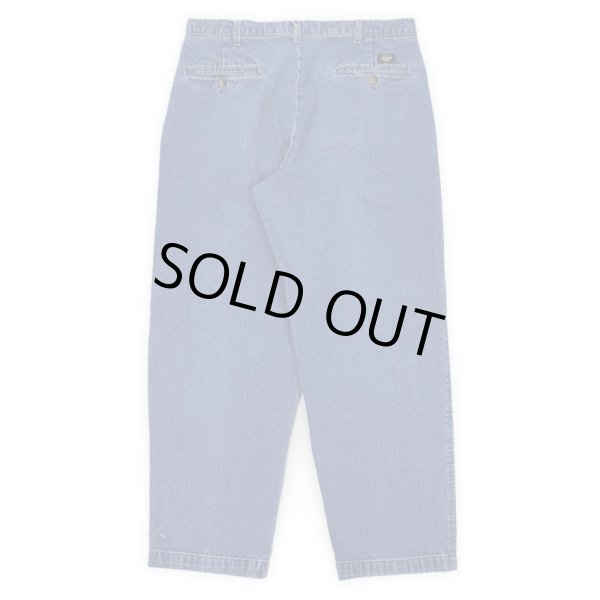 画像2: 90's DOCKERS 2タック デニムトラウザー "W34 L29" (2)