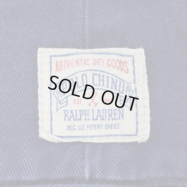 画像3: Early 90's Polo Ralph Lauren 2タック チノトラウザー "NAVY / W38 L30 / MADE IN USA" (3)