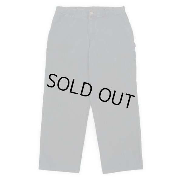 画像1: 00's Carhartt ダックペインターパンツ "B11 BLK / W36 L30" (1)