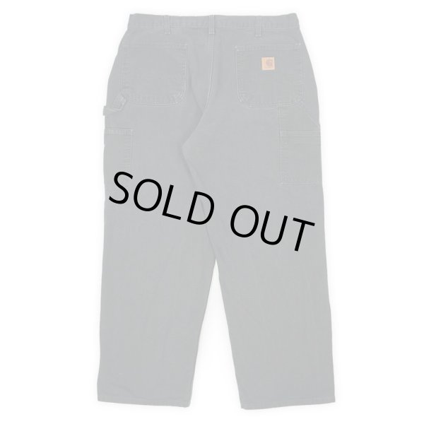 画像2: 00's Carhartt ダックペインターパンツ "B11 BLK / W36 L30" (2)