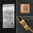 画像3: 00's Carhartt ダックペインターパンツ "B11 BLK / W36 L30" (3)