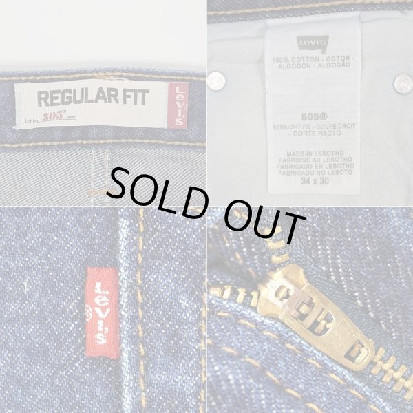 画像4: 00's Levi's 505 デニムパンツ "W34 L30" (4)