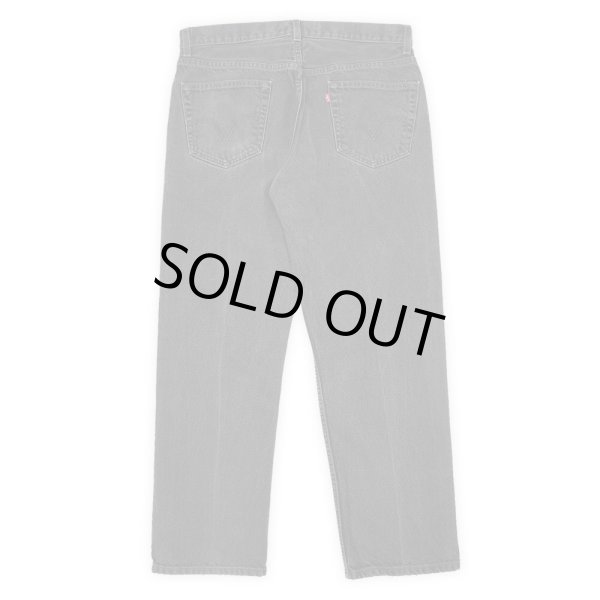 画像2: 00's Levi's 505 ブラックデニムパンツ "W36 L30" (2)