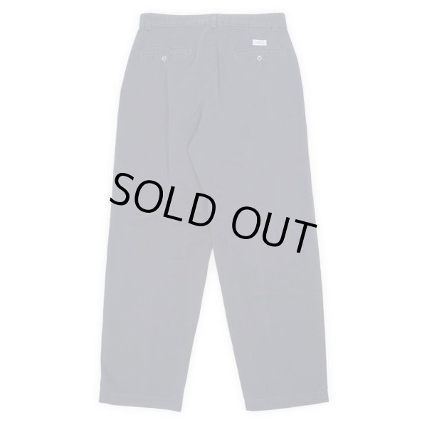 画像2: 90's Polo Ralph Lauren 2タック チノトラウザー "ANDREW PANT / NAVY / W31 L30" (2)