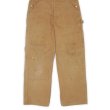 画像2: 80-90's Carhartt ダブルニー ダックオーバーオール "MADE IN USA / W36 L30" (2)