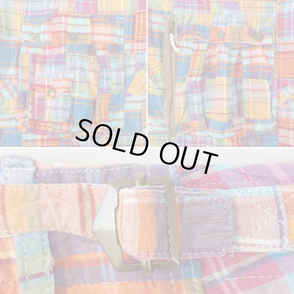 画像4: 90's Polo Ralph Lauren パッチワーク カーゴショーツ (4)