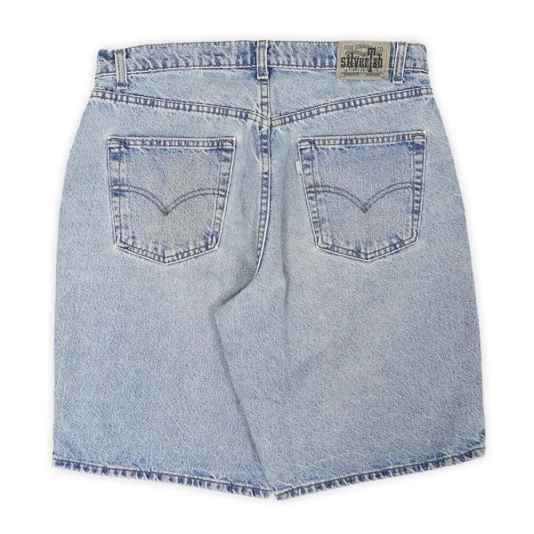 画像2: 90's Levi's SilverTab デニムショーツ "LOOSE / MADE IN USA" (2)