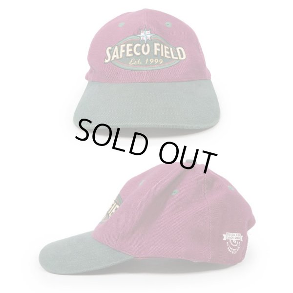 画像2: 00's SEATTLE MARINERS ６パネルキャップ "SAFECO FIELD" (2)