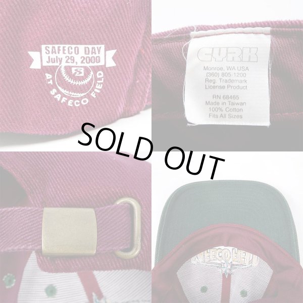 画像3: 00's SEATTLE MARINERS ６パネルキャップ "SAFECO FIELD" (3)