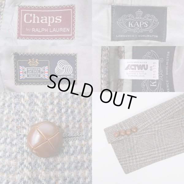 画像3: 80's CHAPS by Ralph Lauren ツイードジャケット "MADE IN USA" (3)