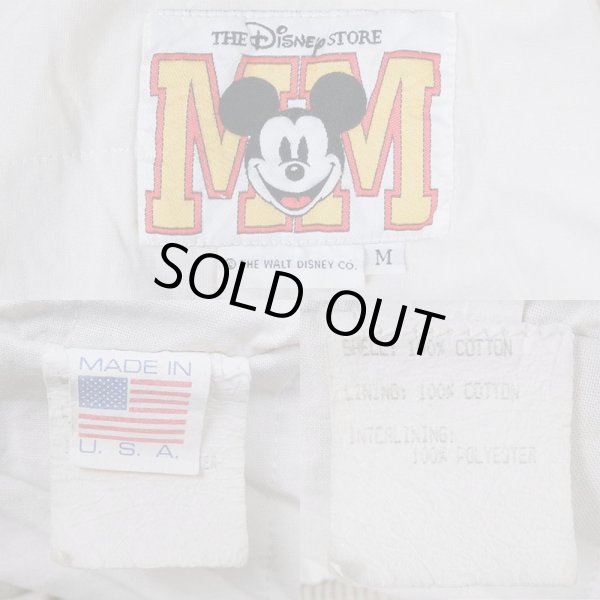 画像3: 90's Disney デニムスタジャン “Mickey Mouse / MADE IN USA” (3)