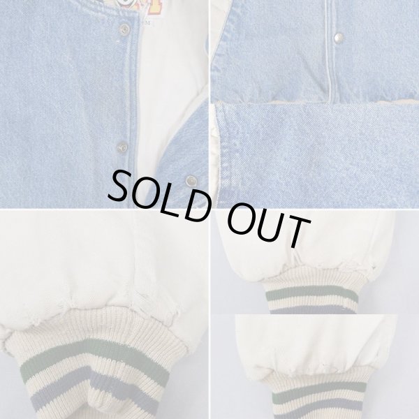 画像5: 90's Disney デニムスタジャン “Mickey Mouse / MADE IN USA” (5)