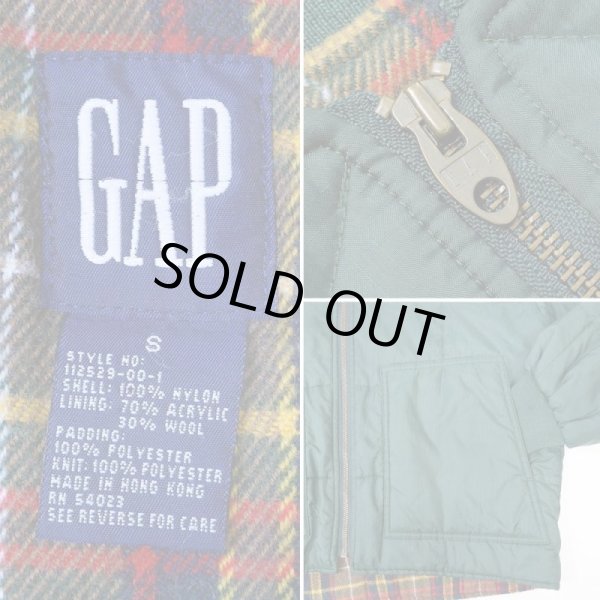 画像3: 90's OLD GAP ネルライナー キルティングジャケット (3)