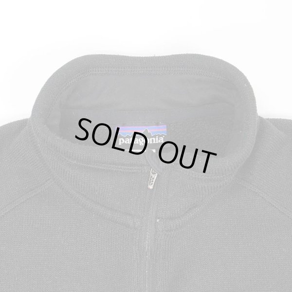 画像5: 13's PATAGONIA ベターセータープルオーバー "BLACK" (5)