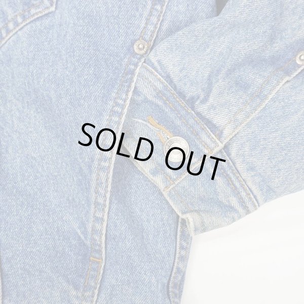 画像4: 90's OLD GAP フェイクレイヤード デニムジャケット (4)